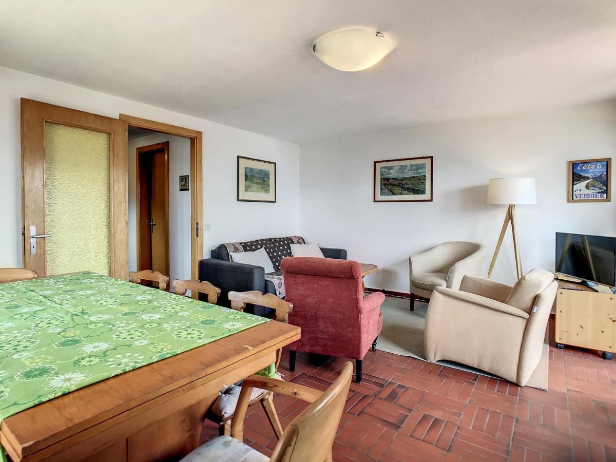 Ferienwohnung Vouamons A4 Verbier Exterior foto